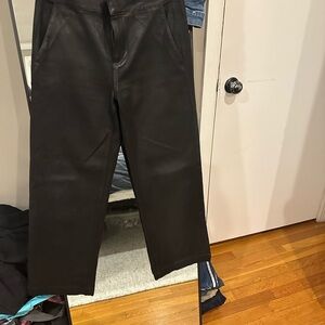 Paige Black coated jeans